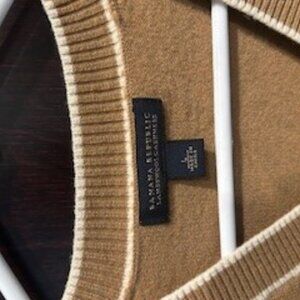 Mens V Neck cashmere sweater